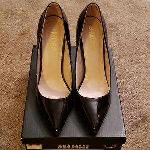 Black Patent Leather Pumps
